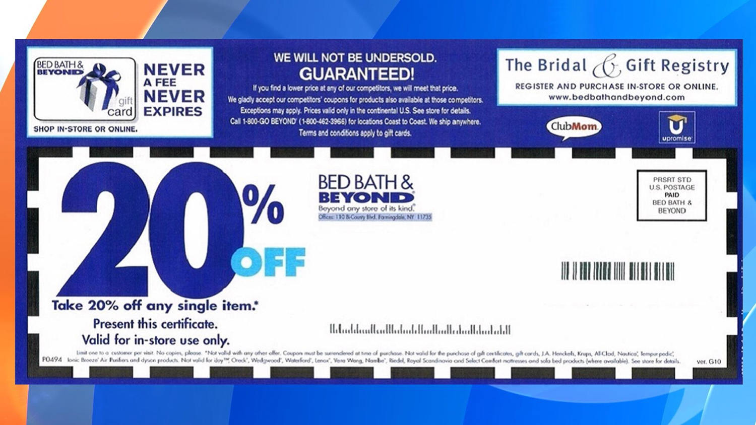 Bed, Bath And Beyond Might Be Getting Rid Of 20 Percent Off Coupons in Free Printable Bed Bath And Beyond 20 Off Coupon