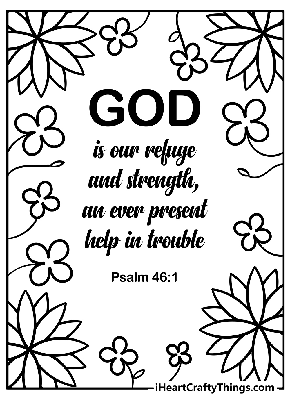 Bible Verse Coloring Pages (100% Free Printables) for Free Printable Christian Coloring Pages