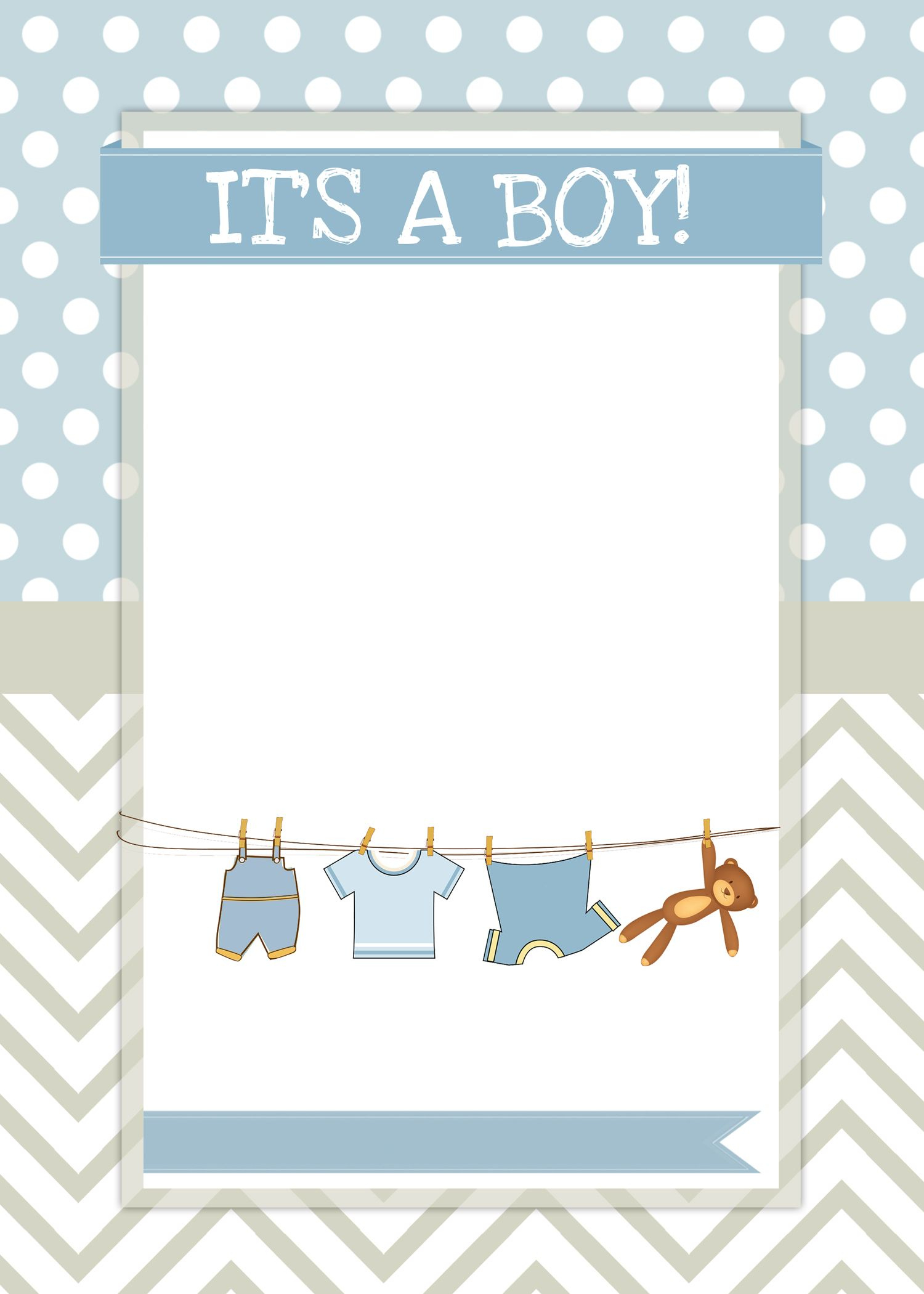 Boy Baby Shower Free Printables - How To Nest For Less™ | Free with Free Printable Baby Boy Cards