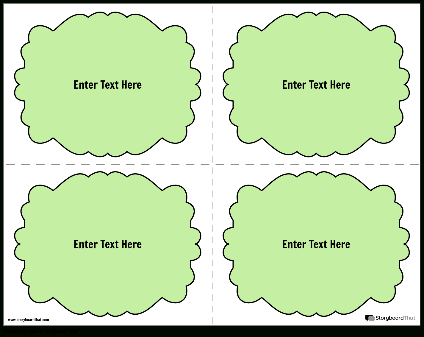 Bubble Task Card Storyboard Von Worksheet-Templates intended for Free Printable Blank Task Cards