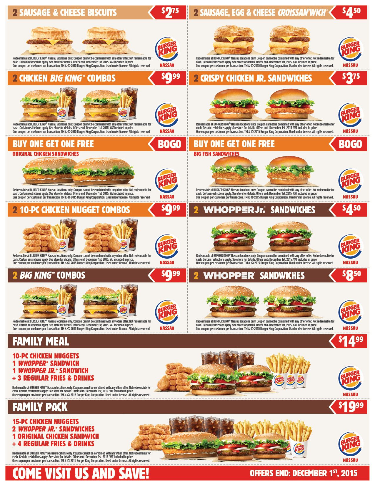 Burger King Coupons For Delicious Savings throughout Burger King Free Coupons Printable