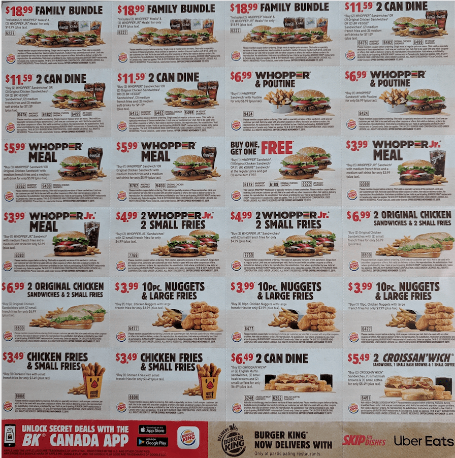 Burger King Mailer Coupons: Buy One Whopper, Get One Free, Whopp with regard to Burger King Free Coupons Printable