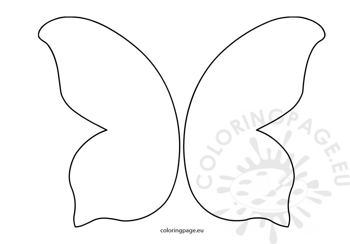 Butterfly Wings Pattern Printable | Coloring Page with regard to Free Printable Butterfly Wings