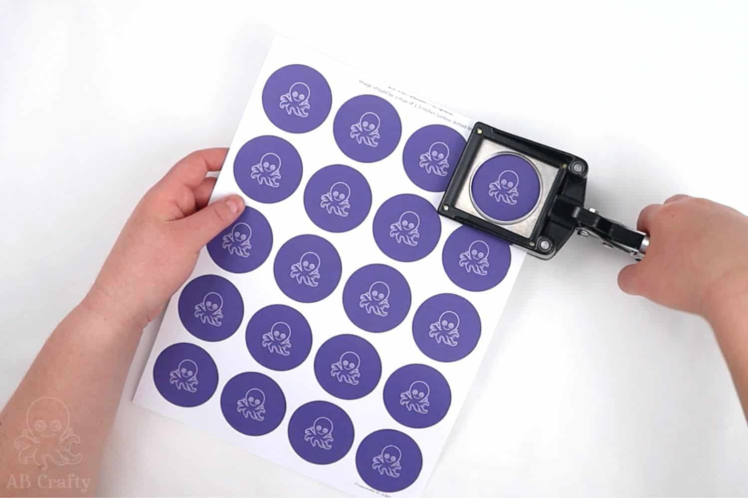 Button Template In 4 Sizes - Free Download - Ab Crafty in Free Printable Button Templates