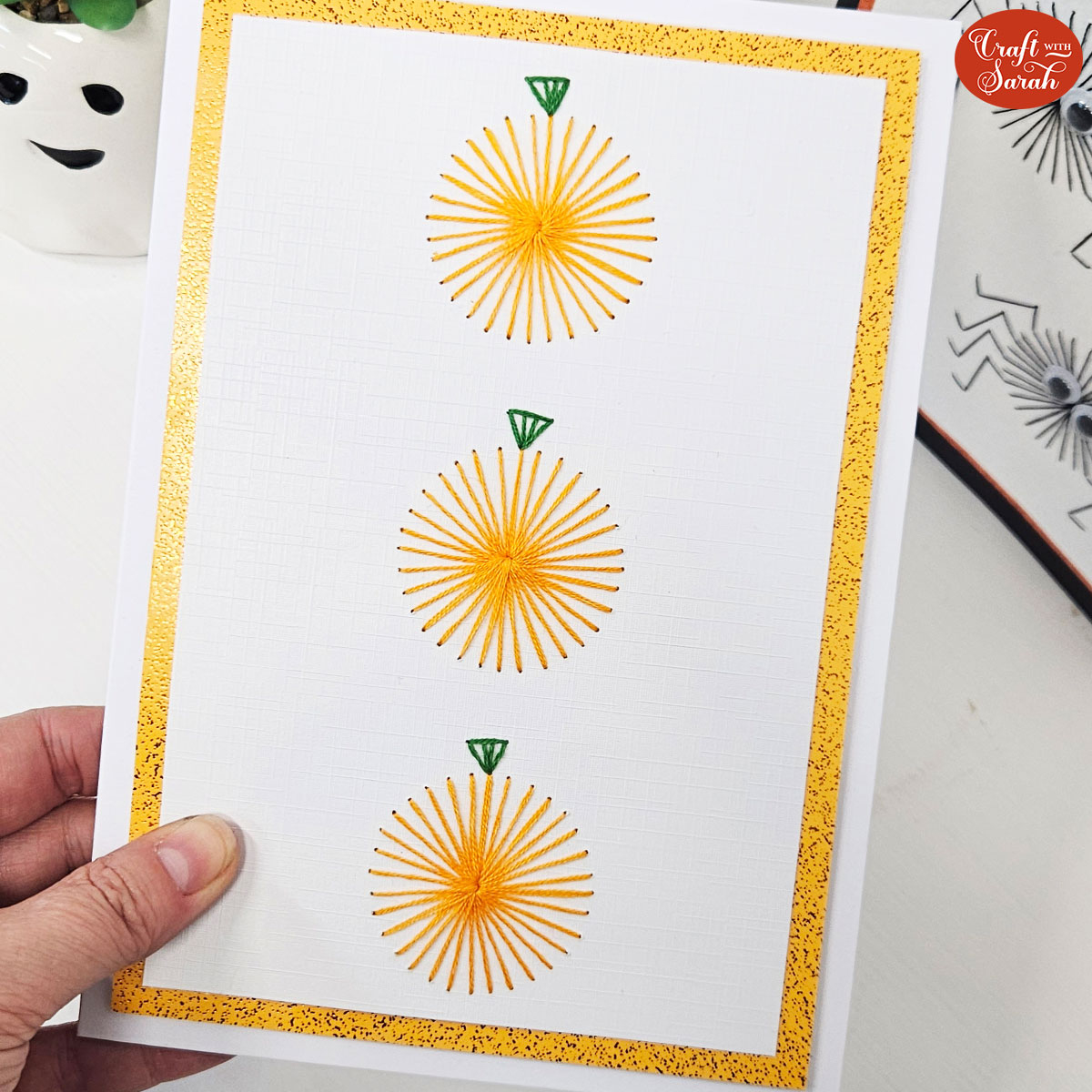 Card Stitching Patterns: Paper Embroidery On Cards! - Craft With Sarah inside Free Printable Paper Pricking Patterns