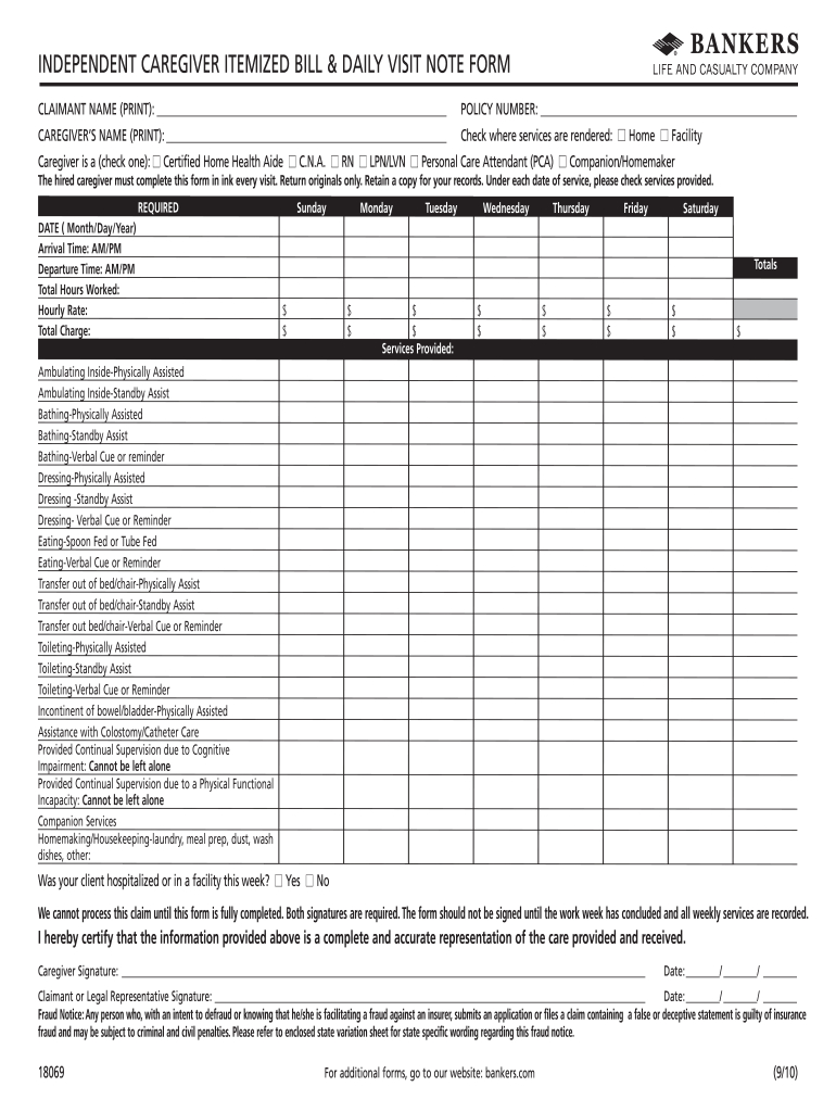 Caregiver Notes Pdf: Fill Out &amp;amp; Sign Online | Dochub for Free Printable Caregiver Forms