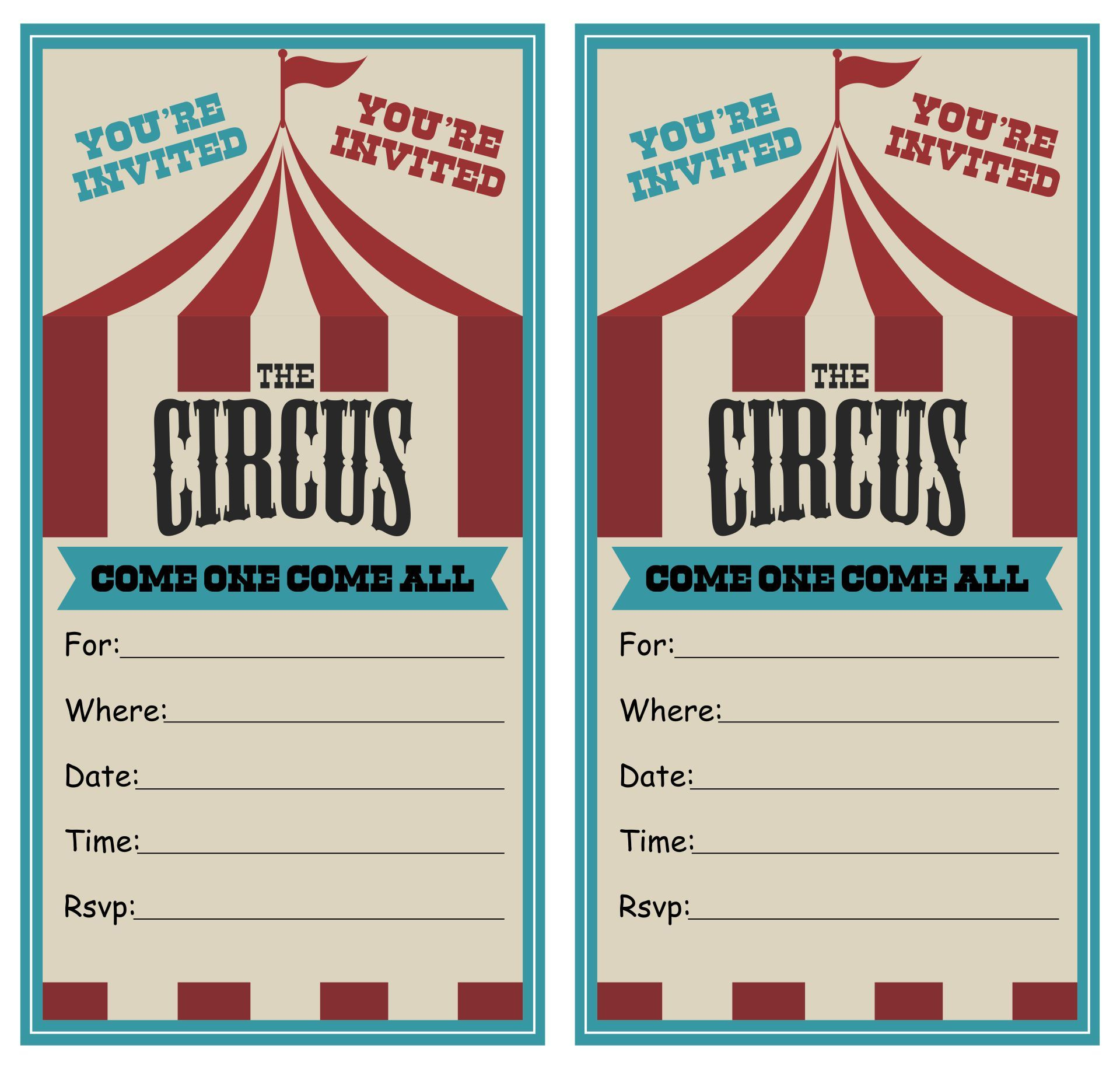 Carnival Ticket Templates - 10 Free Pdf Printables | Printablee throughout Free Printable Ticket Invitation Templates