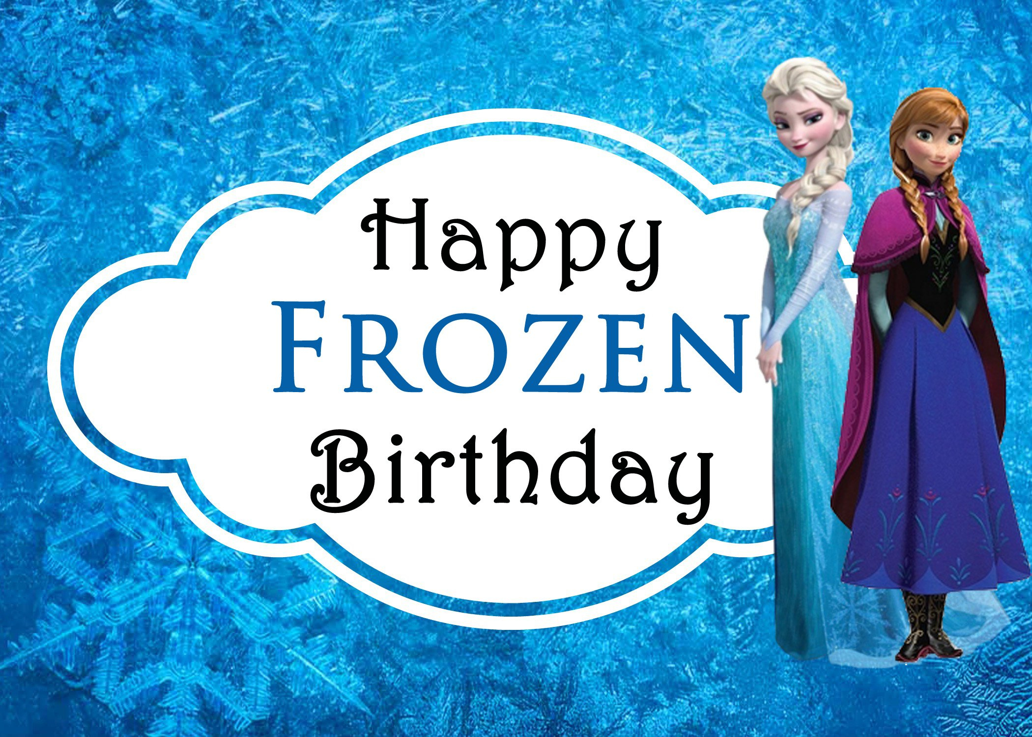 Celebrating Sisters With Disney&amp;#039;S Frozen + Free Printable Birthday regarding Free Printable Frozen Birthday Cards