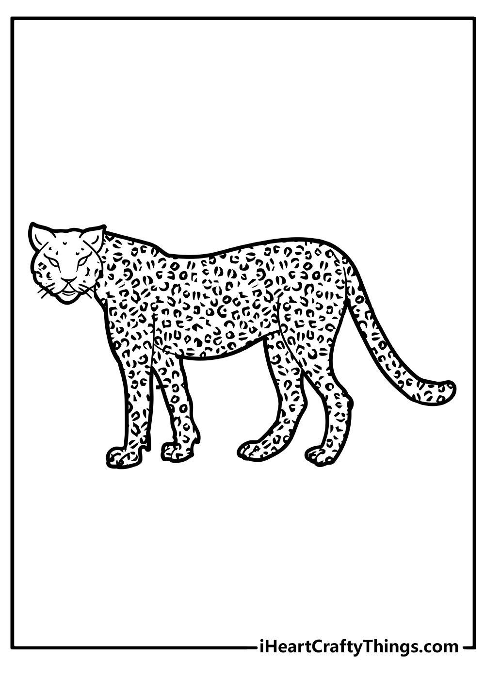 Cheetah Coloring Pages (100% Free Printables) with regard to Free Printable Cheetah Pictures