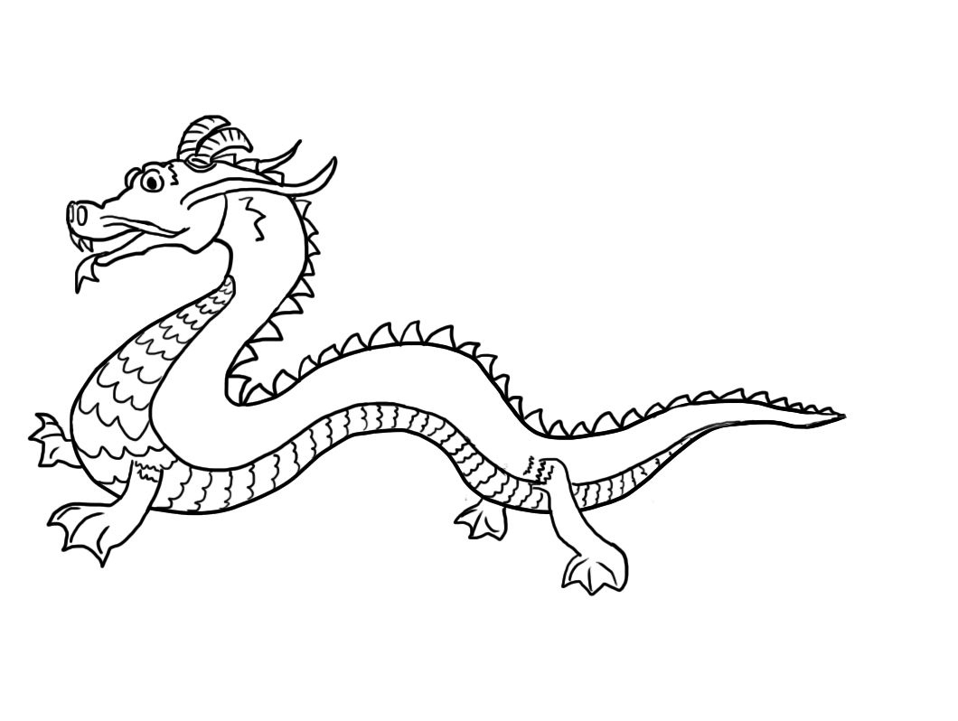 Chinese Dragon Colouring Page | Dragon Coloring Page, Chinese within Free Printable Chinese Dragon Coloring Pages