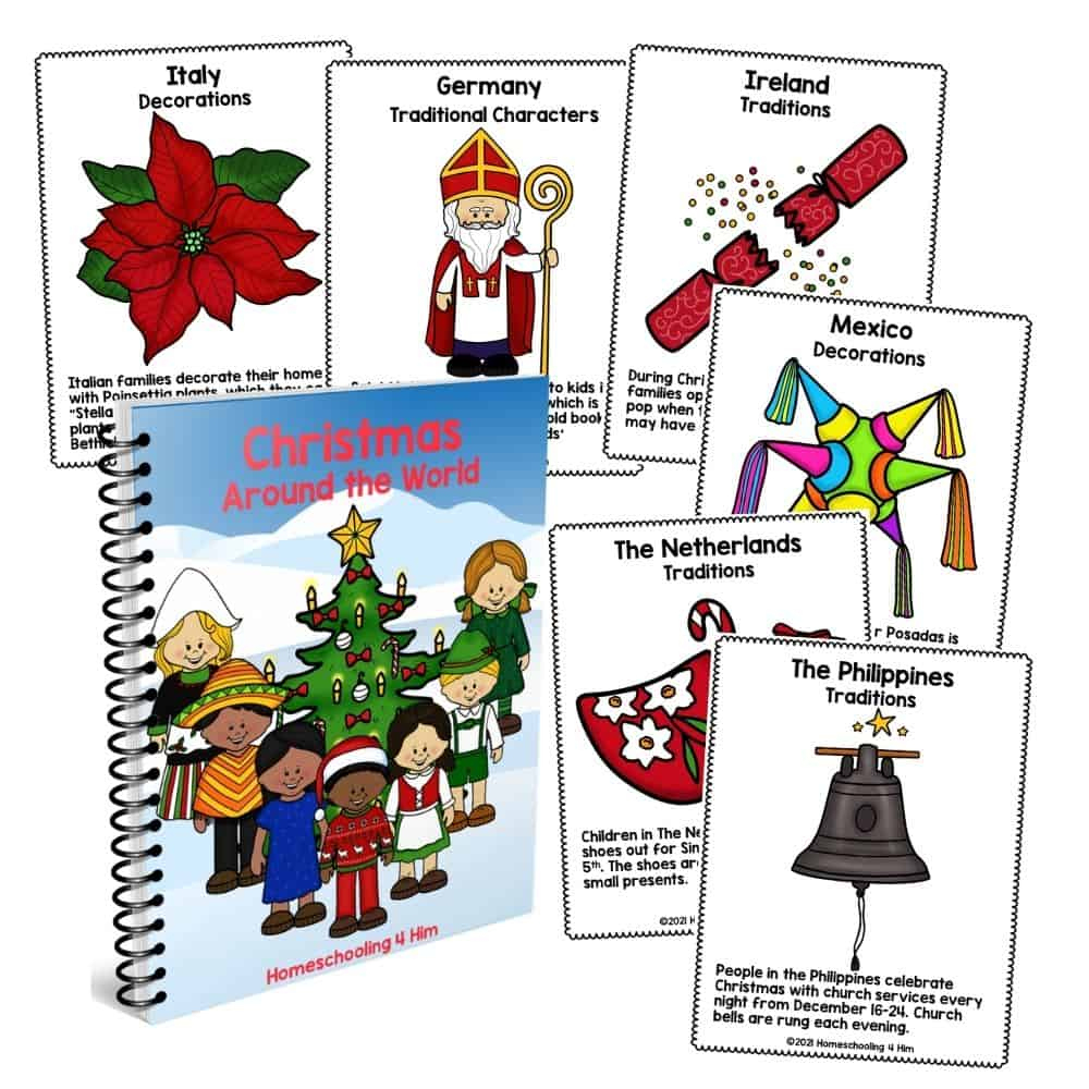 Christmas Around The World Printables - Homeschooling 4 Him intended for Christmas Around The World Free Printables