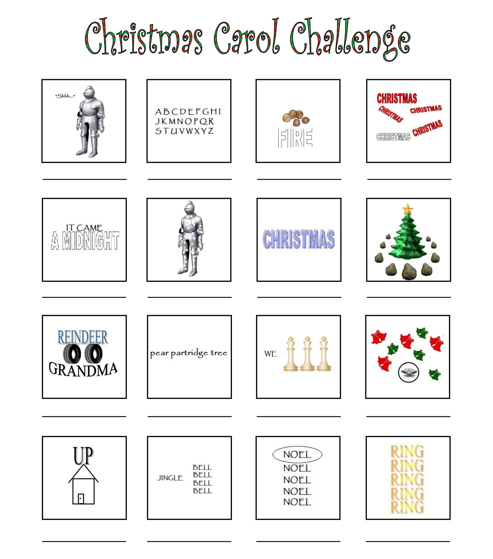 Christmas Brain Teasers Activities Printables | Printablee intended for Free Printable Holiday Brain Teasers