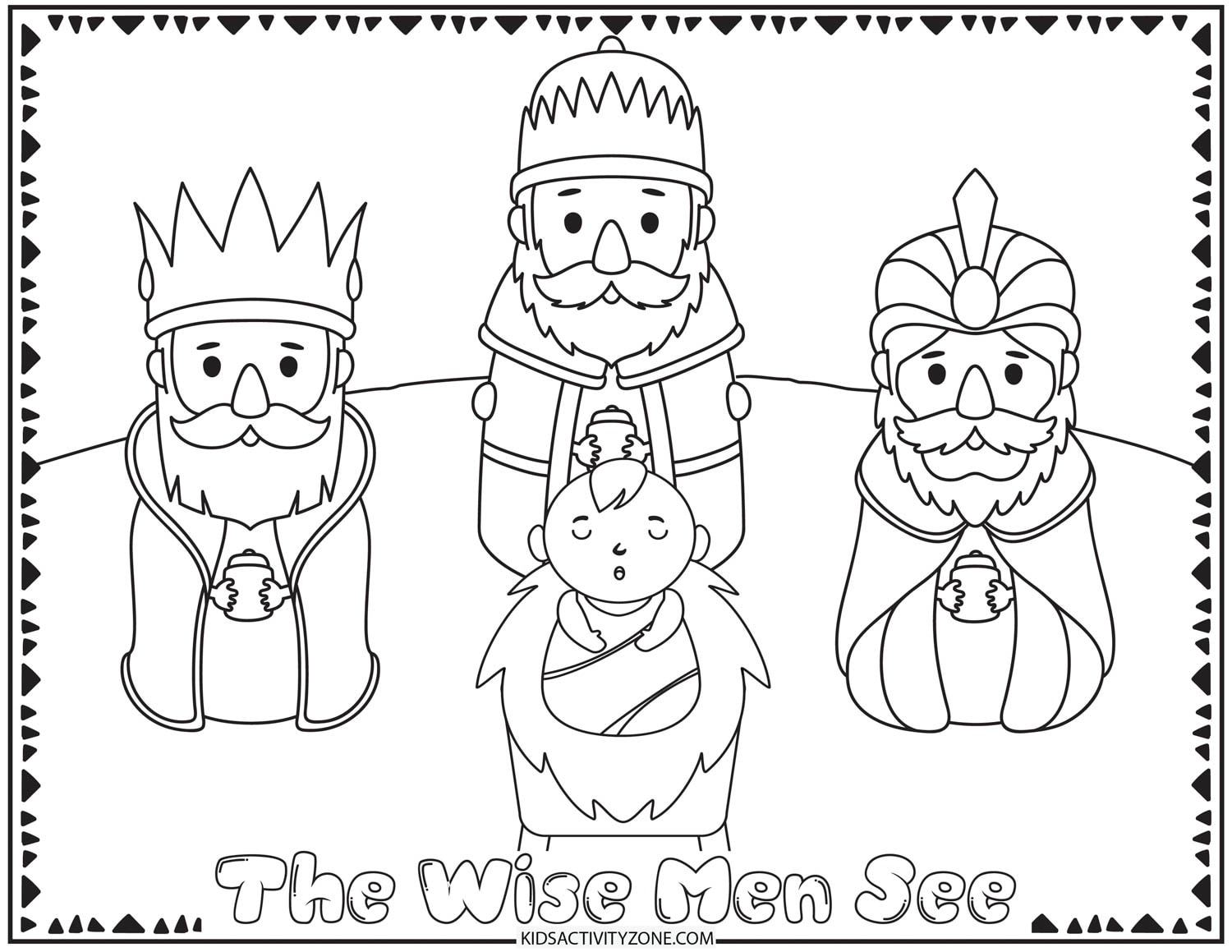 Christmas Story Coloring Pages - (Nativity) - Kids Activity Zone with Free Printable Christmas Story Coloring Pages