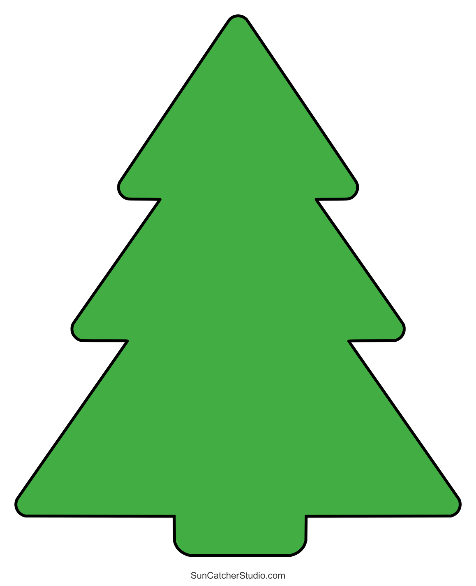 Christmas Tree Templates And Stencils (Free Printable Patterns with regard to Free Printable Christmas Tree Images