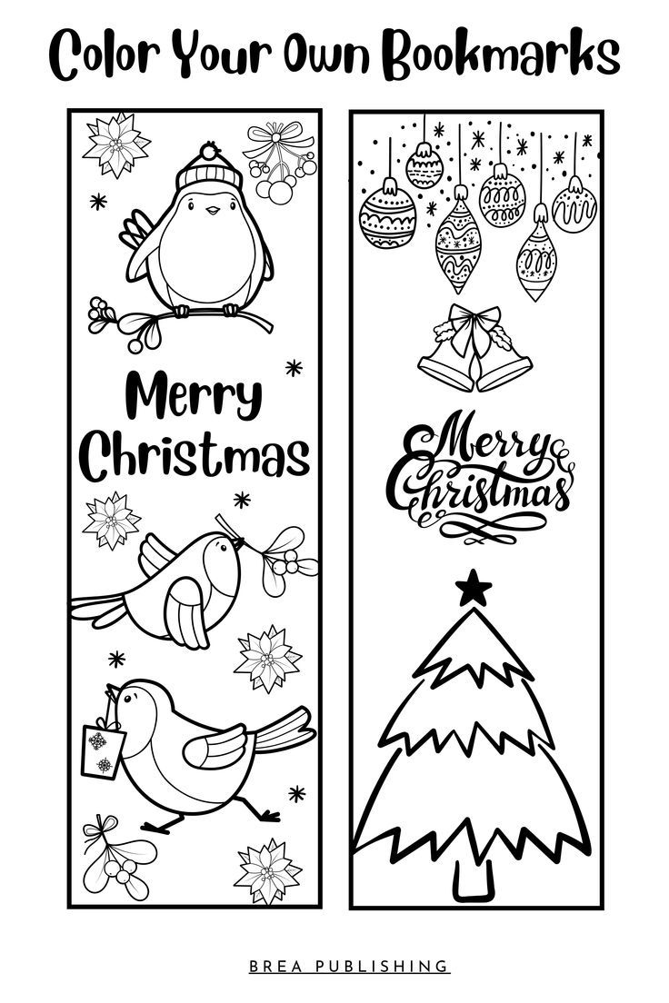 Colorful Christmas Bookmarks For Kids for Free Printable Bookmarks for Christmas