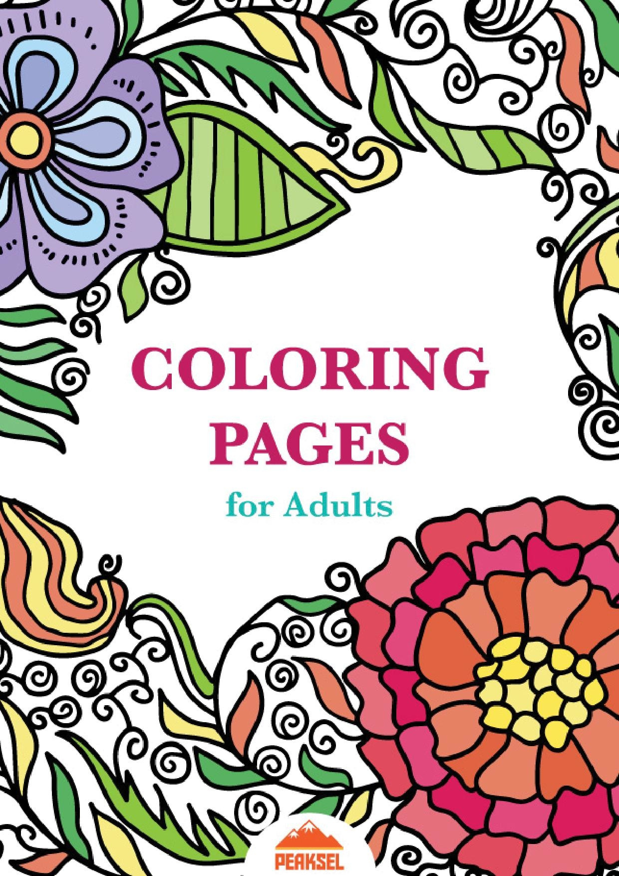 Coloring Pages - De-Stress Fest - Libguides At Bakersfield College intended for Free Printable Coloring Books For Adults