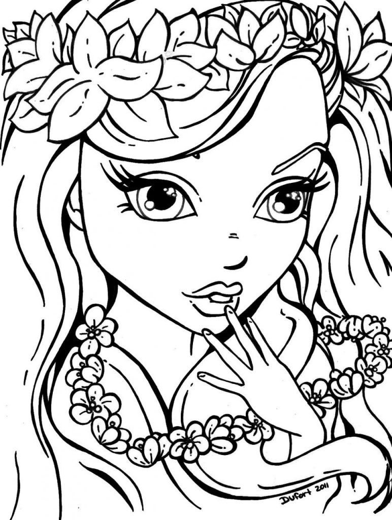 Coloring Pages For Girls - Best Coloring Pages For Kids | Mermaid intended for Free Printable Coloring Pages For Girls