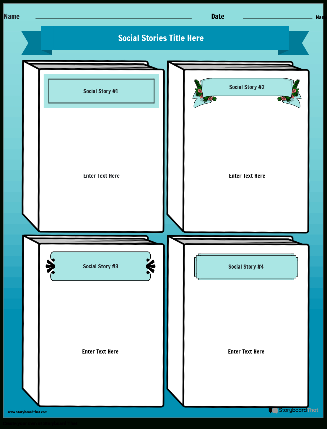 Create Custom Social Stories Templates | Free And Printable with regard to Free Printable Social Stories Worksheets