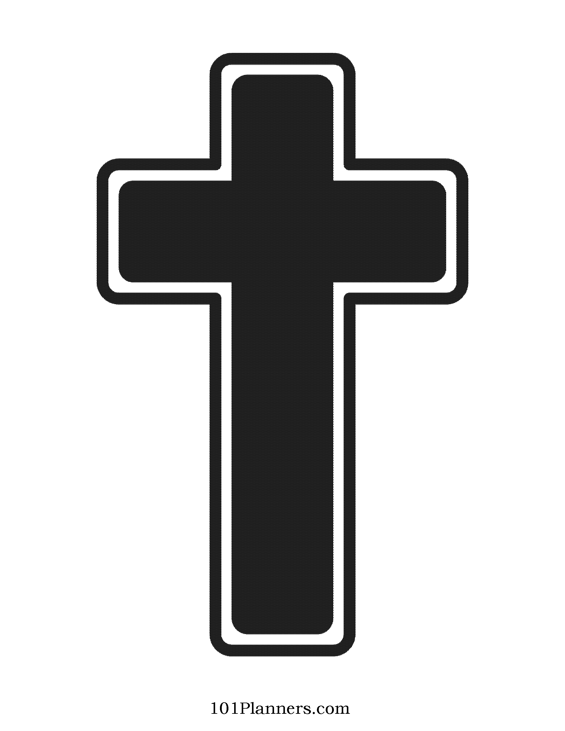 Cross Template | Cross Clipart Maker throughout Free Printable Cross Patterns