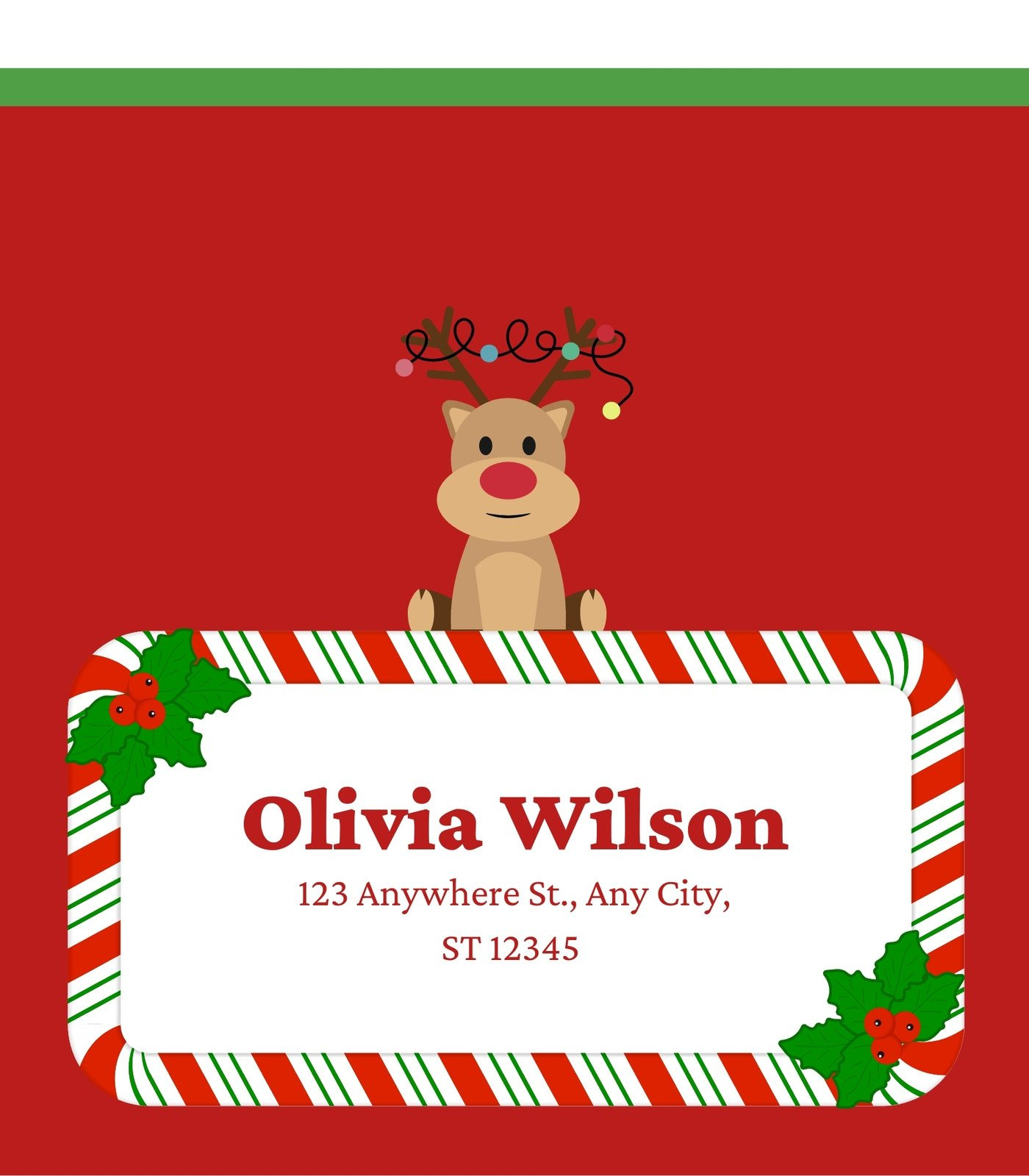 Customize 70+ Christmas Place Card Templates Online - Canva with regard to Free Printable Place Card Templates Christmas