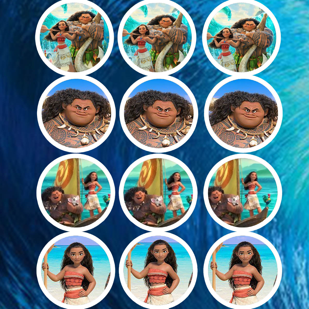 Daisy Celebrates: Moana Birthday Party Printable Files throughout Moana Free Printables