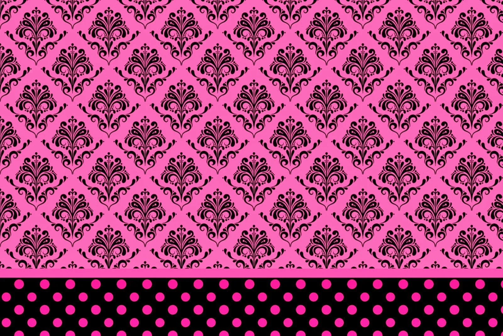 Damask Black In Fucsia: Free Printable Party Invitations. - Oh My with regard to Free Printable Damask Place Cards