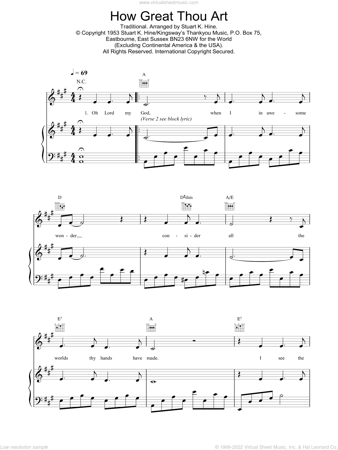 Daniel O&amp;#039;Donnell: How Great Thou Art Sheet Music For Voice, Piano pertaining to Free Printable Sheet Music for Voice and Piano