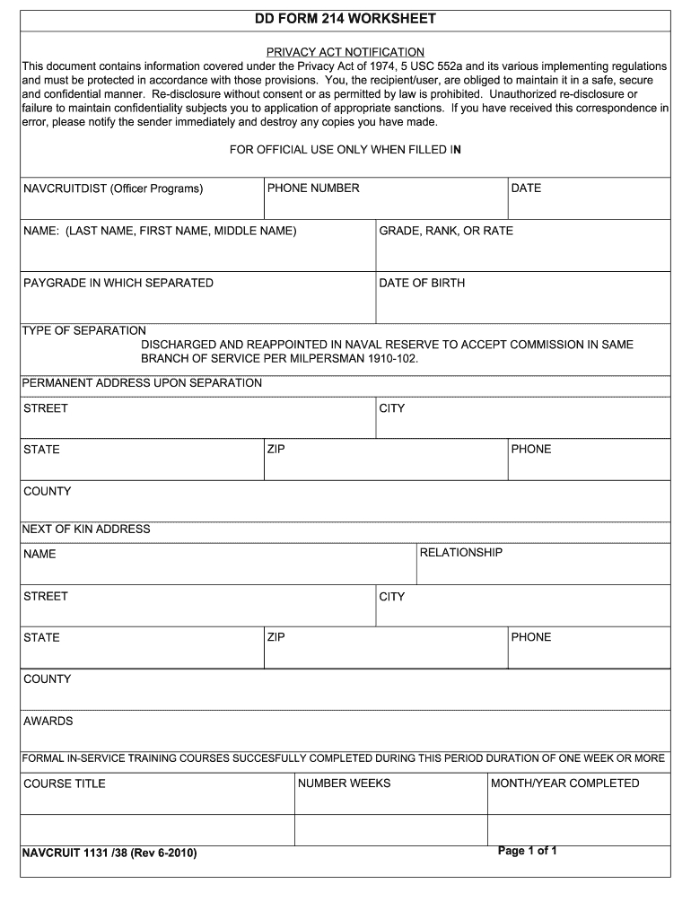 Dd 214 Form Pdf - Fill Online, Printable, Fillable, Blank | Pdffiller throughout Free Printable DD214 Form