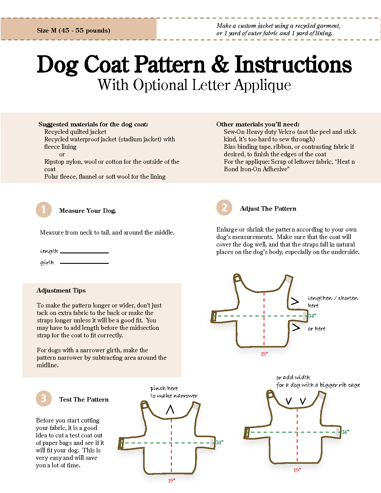 Dog Coat | Dog Coat Pattern, Dog Sweater Pattern, Dog Jacket Patterns intended for Free Printable Dog Coat Sewing Patterns