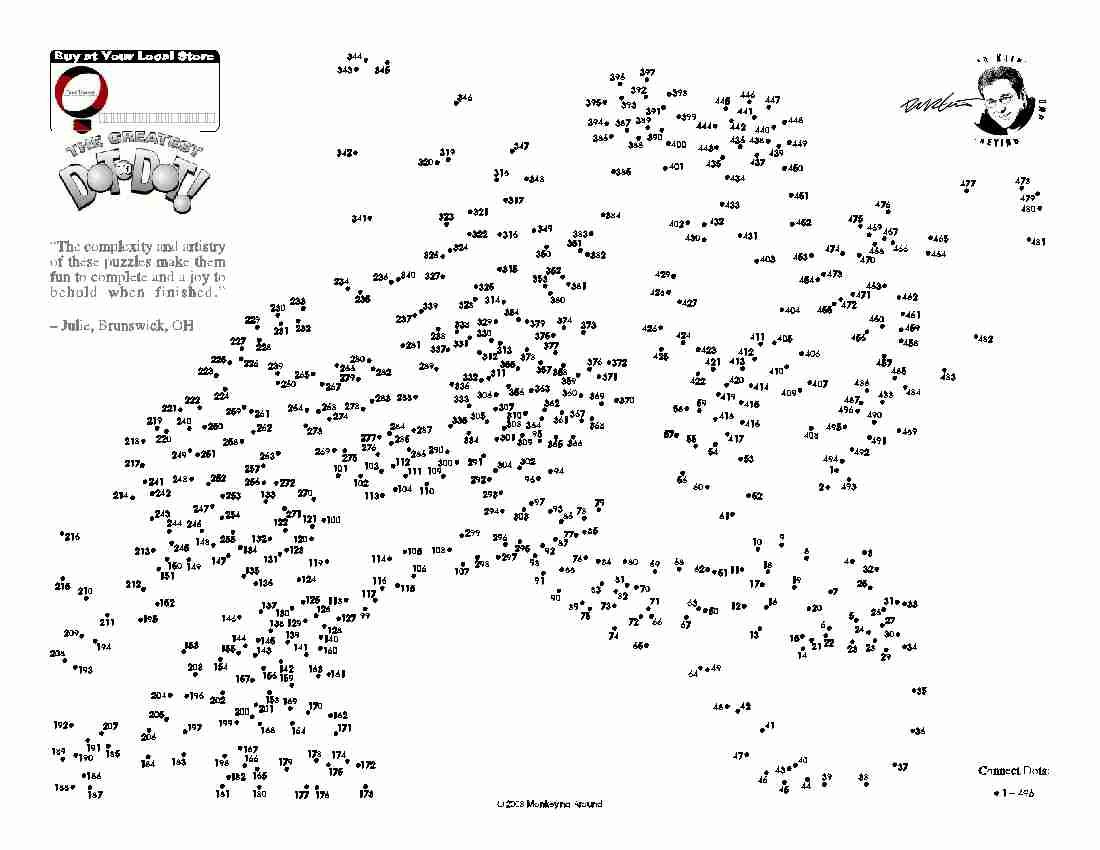 Downloadable Dot-To-Dot Puzzles | Dot To Dot Puzzles, Hard Dot To throughout Free Printable Dot to Dot