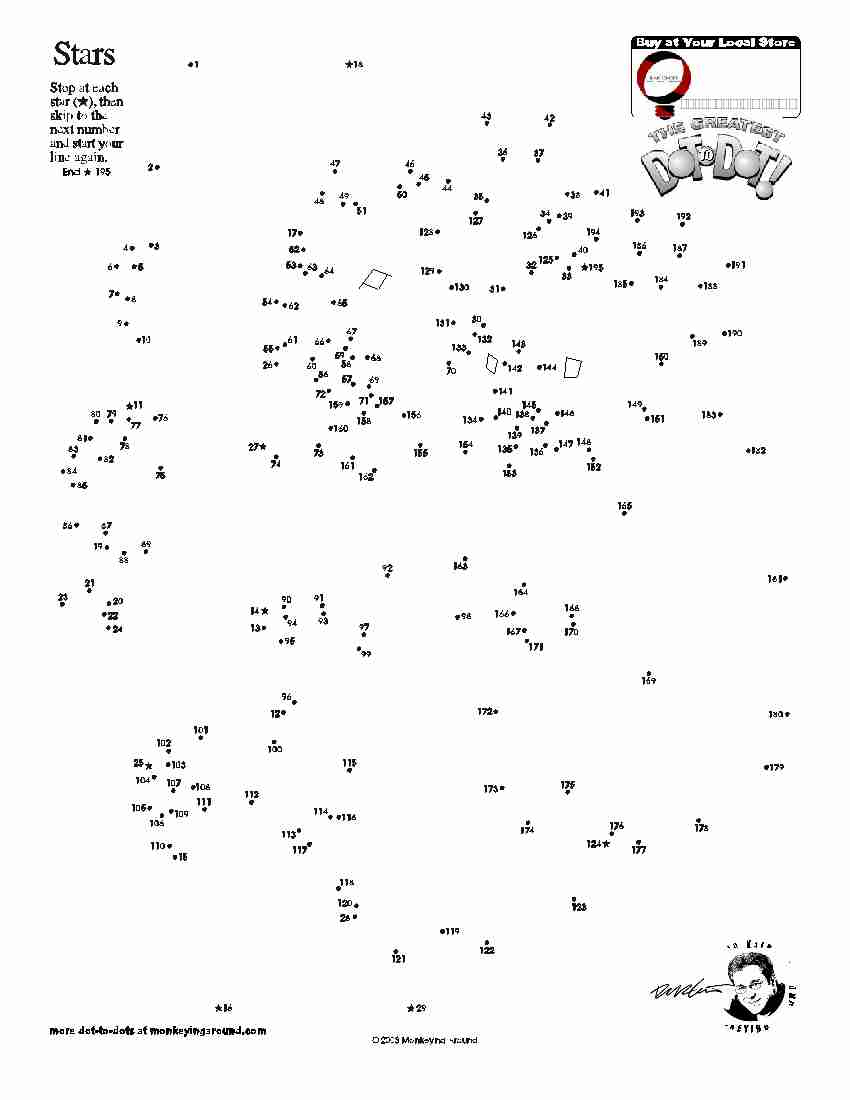 Downloadable Dot-To-Dot Puzzles inside Free Dot To Dot Printables