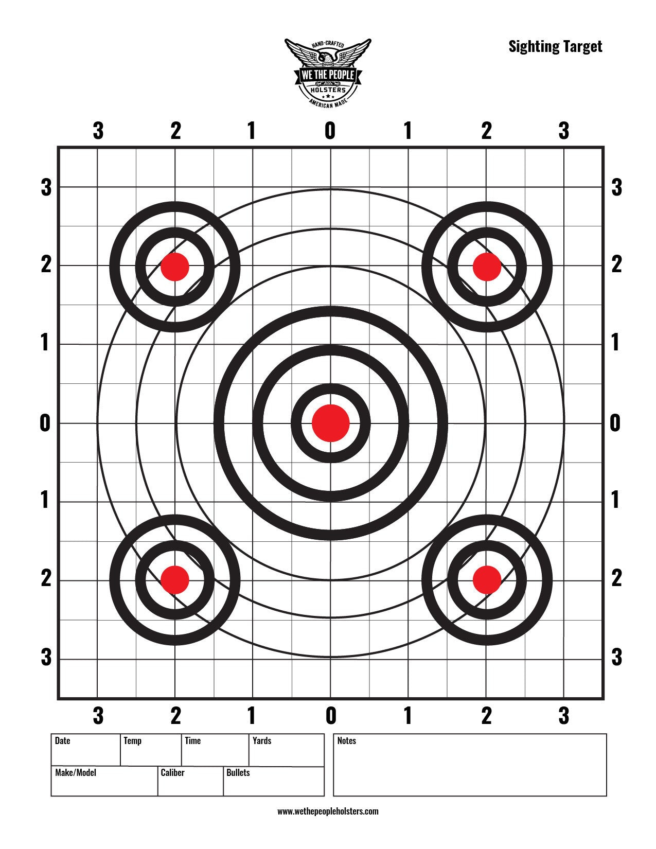 Downloadable Targets | Free Shooting Targets | Printable Targets intended for Free Printable Targets