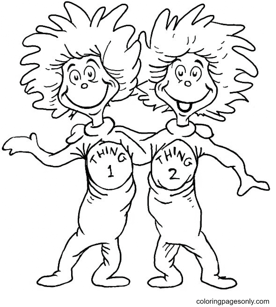 Dr. Seuss Coloring Pages Printable For Free Download throughout Free Printable Pictures of Dr Seuss Characters