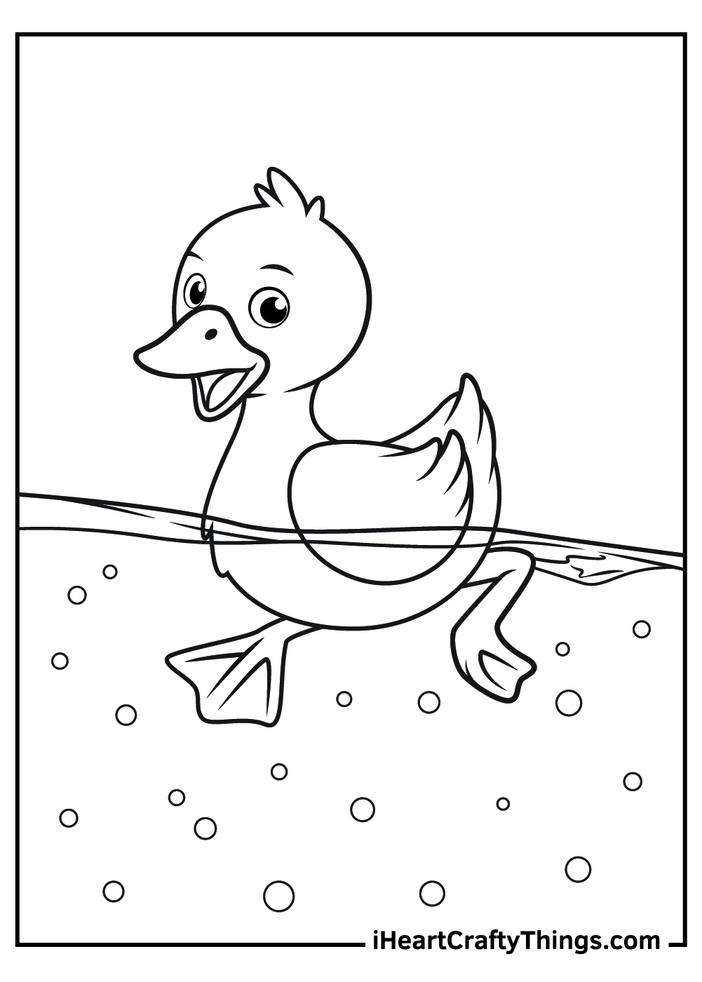 Duck Coloring Pages (100% Free Printables) inside Free Duck Printables