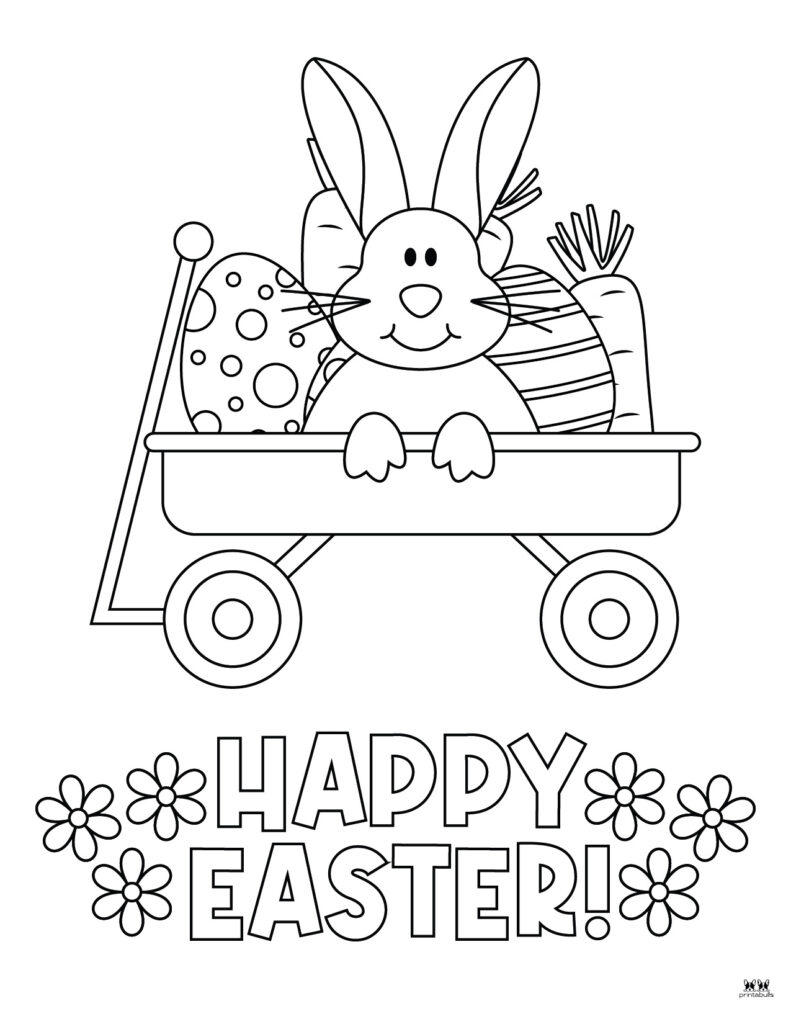 Easter Coloring Pages - 51 Free Printables | Printabulls regarding Free Printable Easter Drawings