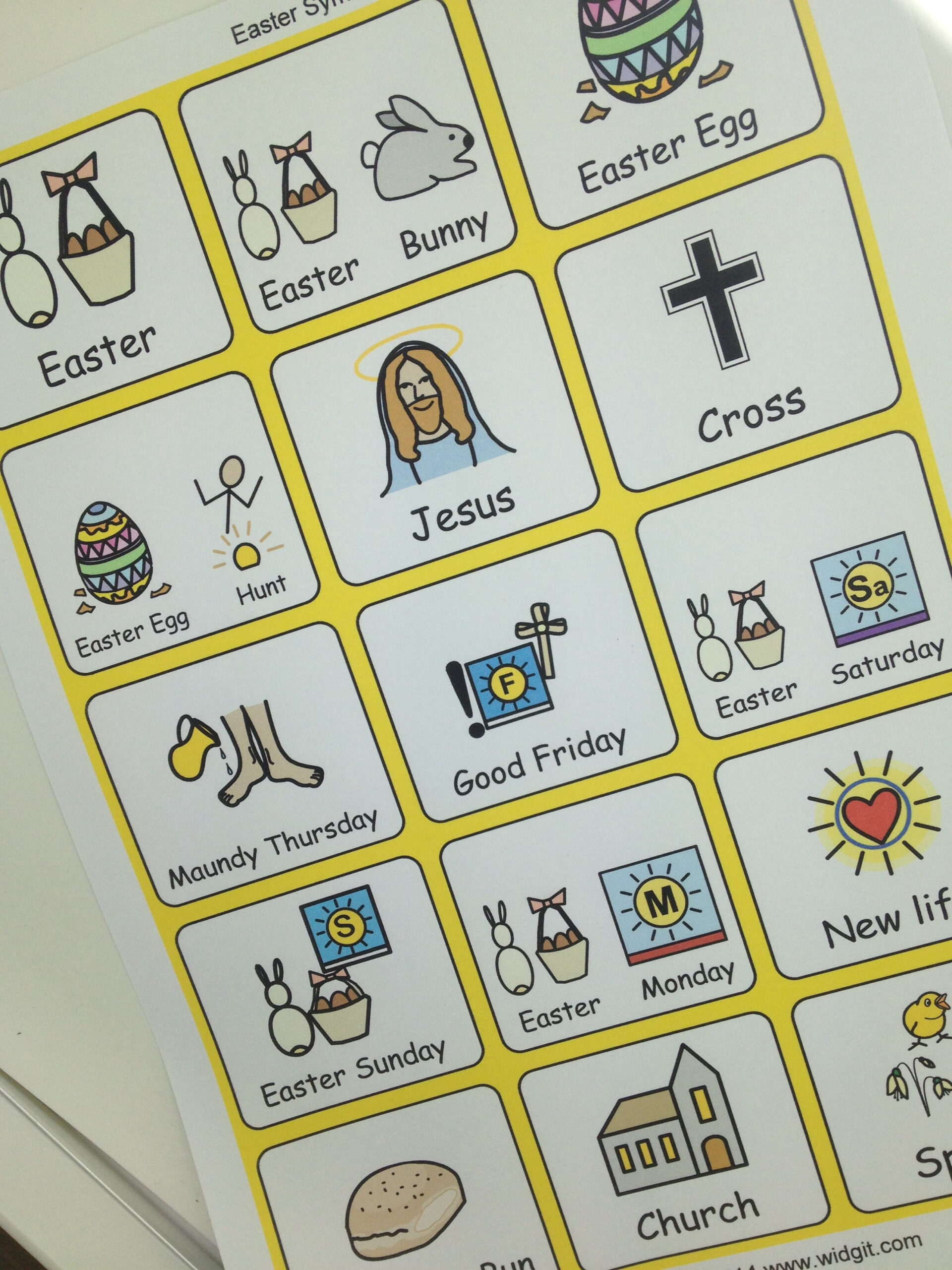 Easter Widgit(T) Symbols Available For Free From Www.sensupport inside Free Printable Widgit Symbols