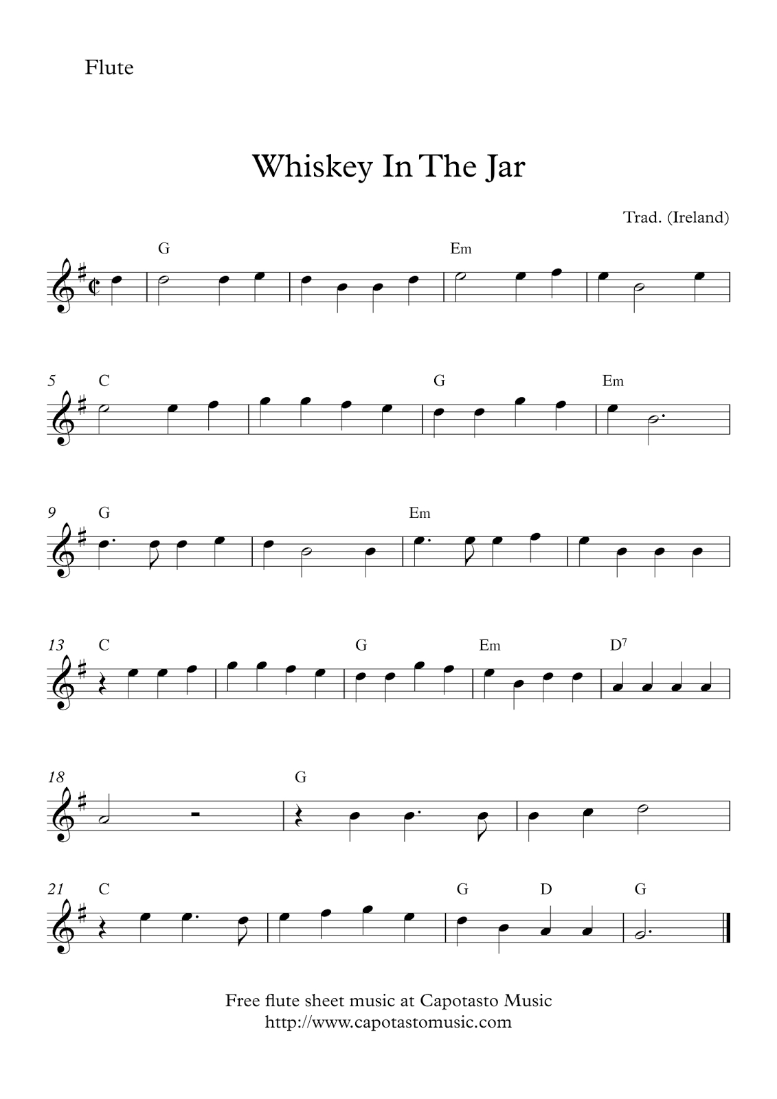 Easy Sheet Music For Beginners: Free Easy Flute Sheet Music for Free Printable Flute Sheet Music For Pop Songs