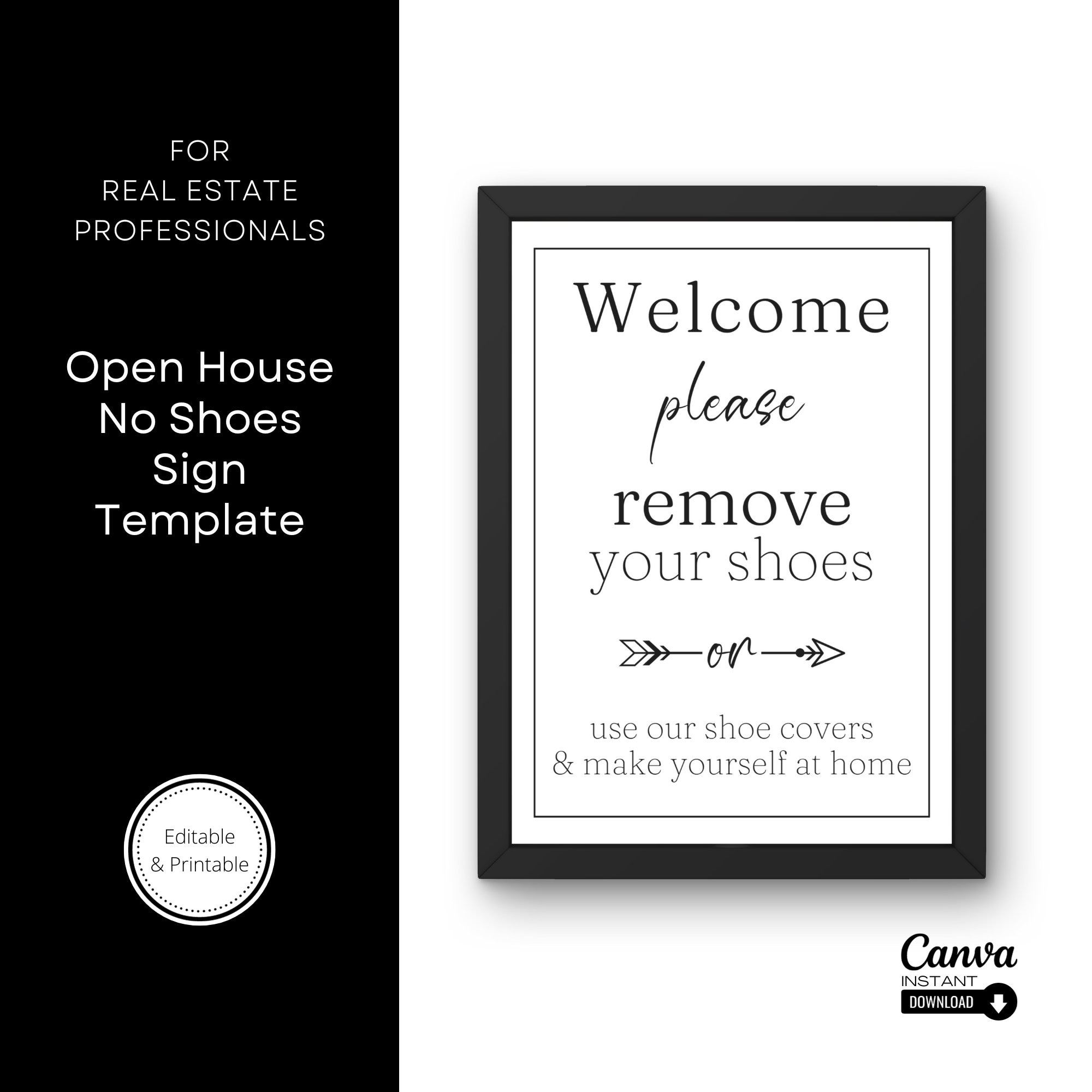 Editable No Shoes Sign, Remove Your Shoes Sign Template, Airbnb intended for Free Printable Remove Your Shoes Sign