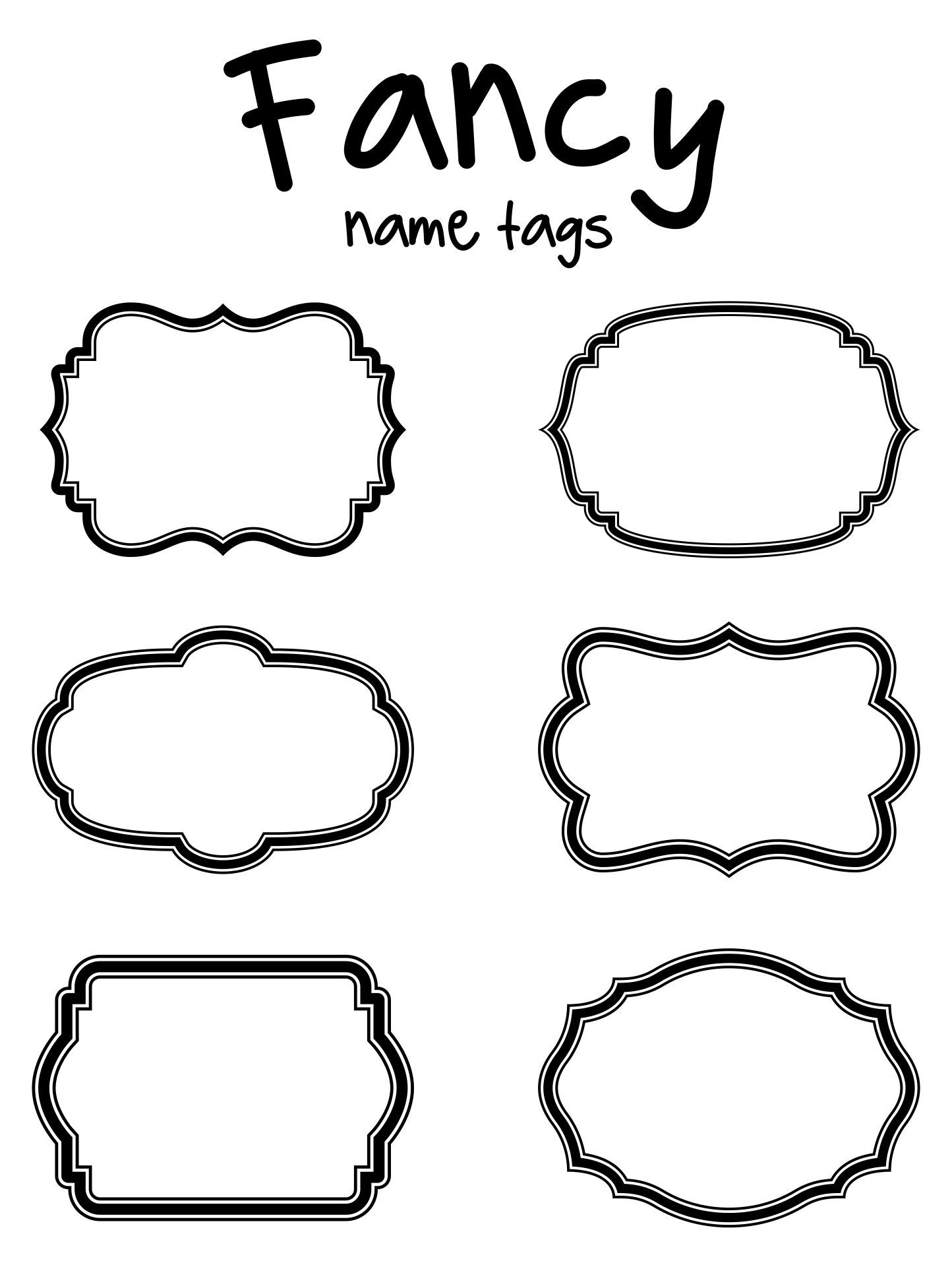 Fancy Name Labels Templates Printable | Labels Printables Free within Fancy Labels Printable Free