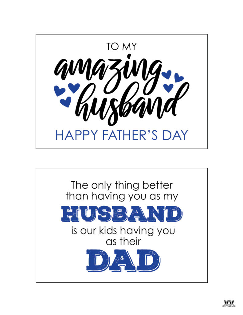 Father&amp;#039;S Day Cards - 50 Free Printables | Printabulls pertaining to Free Printable Father&amp;amp;#039;s Day Card From Wife to Husband