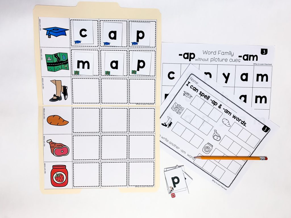 File Folder Games For Pre-K Morning Work intended for Free Printable File Folder Games For Preschool