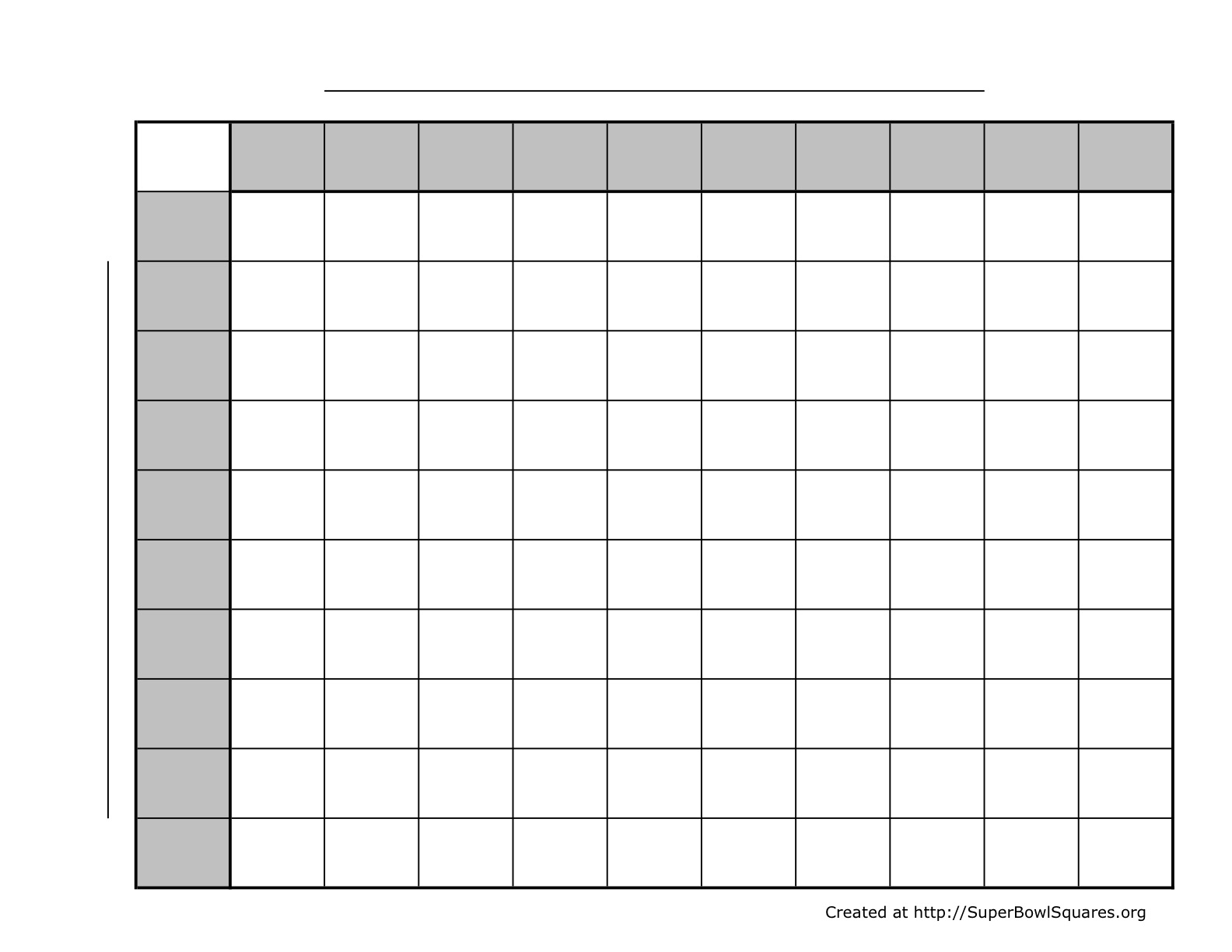 Football Squares | Super Bowl Squares | Play Football Squares Online pertaining to Football Squares Printable Free