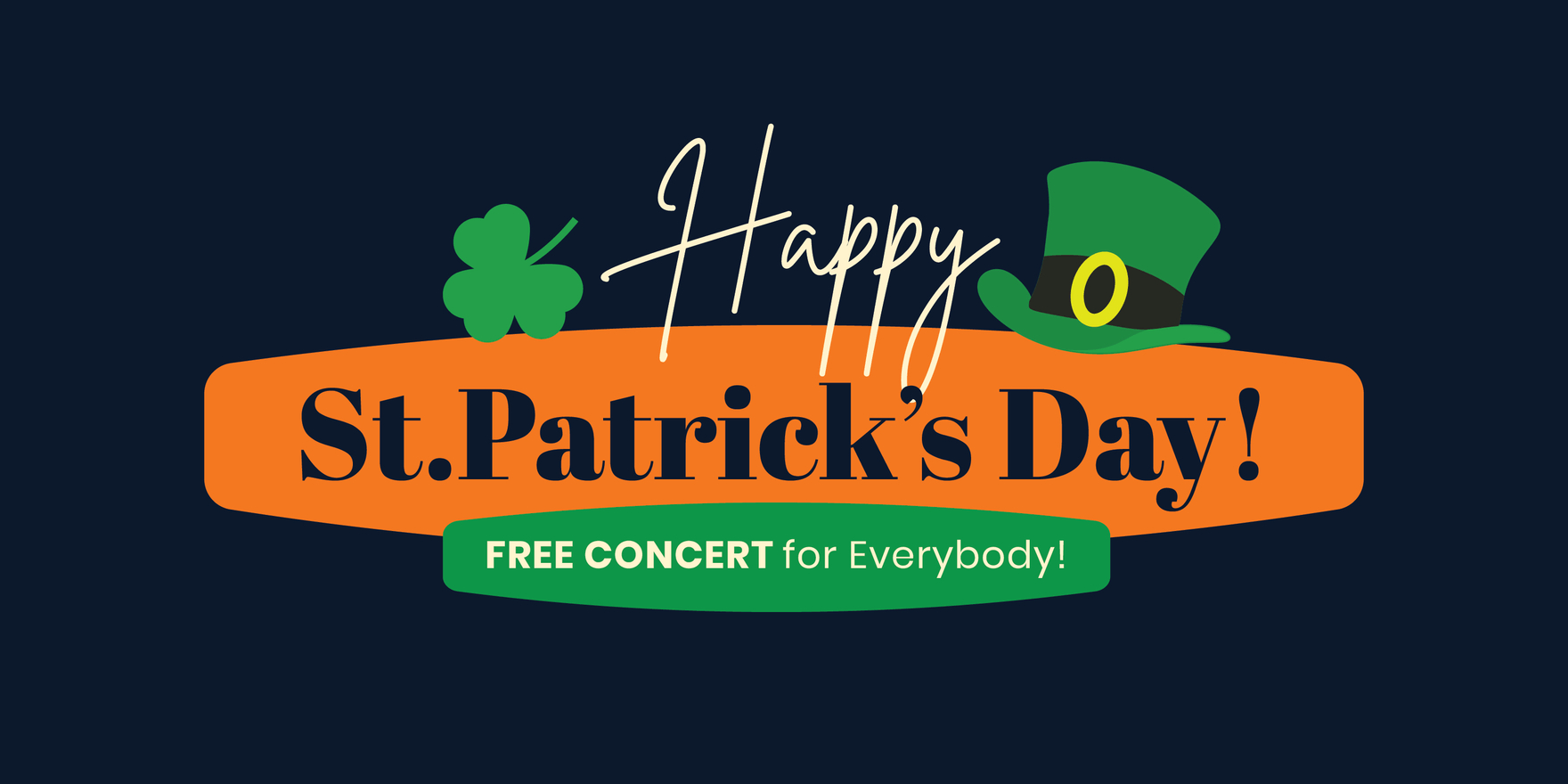 Free 2024 St. Patrick&amp;#039;S Day Banner Templates &amp;amp; Examples - Edit regarding Free Printable St Patrick&amp;#039;S Day Banner