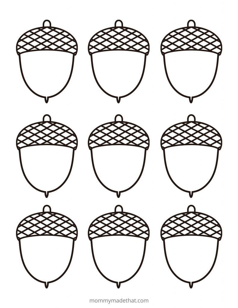 Free Acorn Template Printables | Templates Printable Free, Fall pertaining to Acorn Template Free Printable