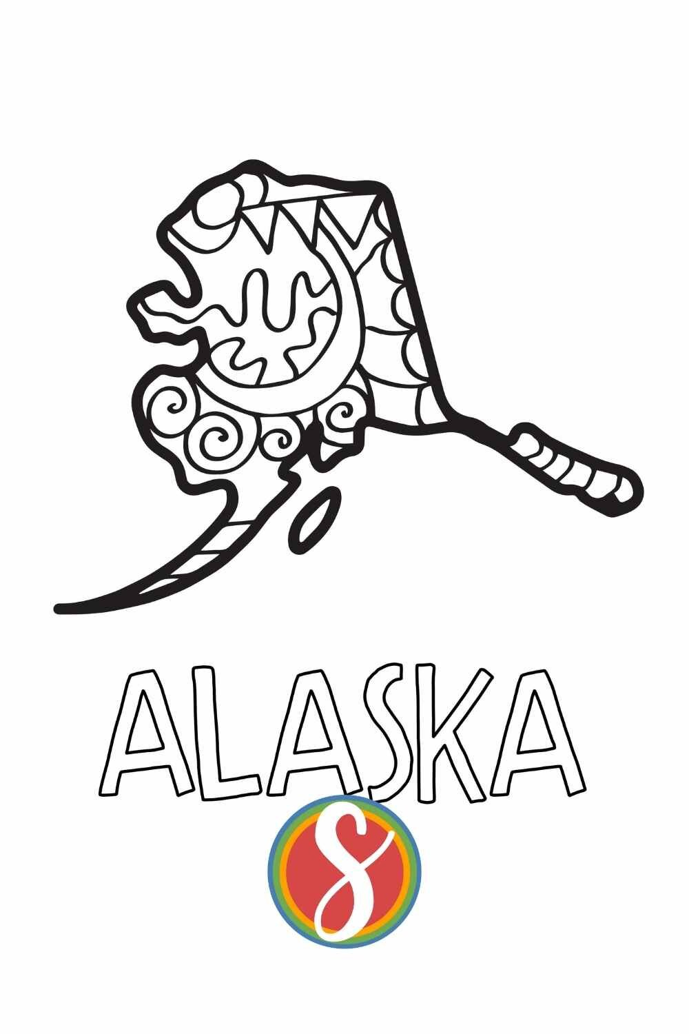 Free Alaska Coloring Pages — Stevie Doodles in Free Printable Pictures Of Alaska