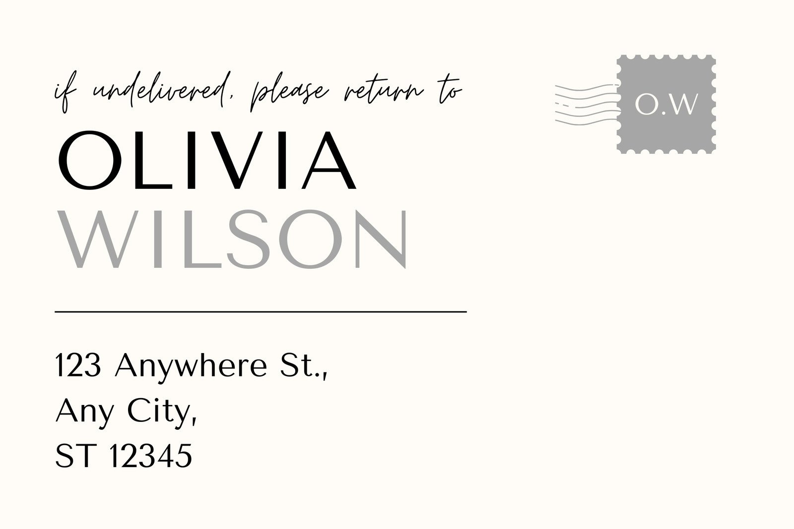 Free And Printable Custom Address Label Templates | Canva for Free Printable Return Address Labels