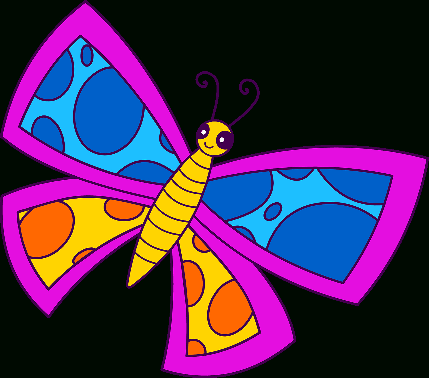 Free Butterfly Clipart For All Your Projects for Free Printable Butterfly Clipart