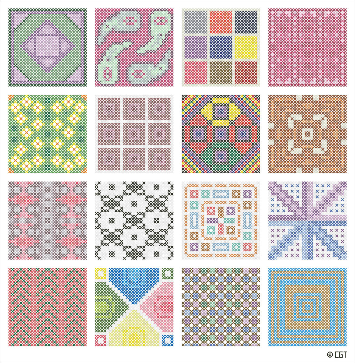 Free Cross Stitch Patterns Online - Hubpages pertaining to Needlepoint Patterns Free Printable