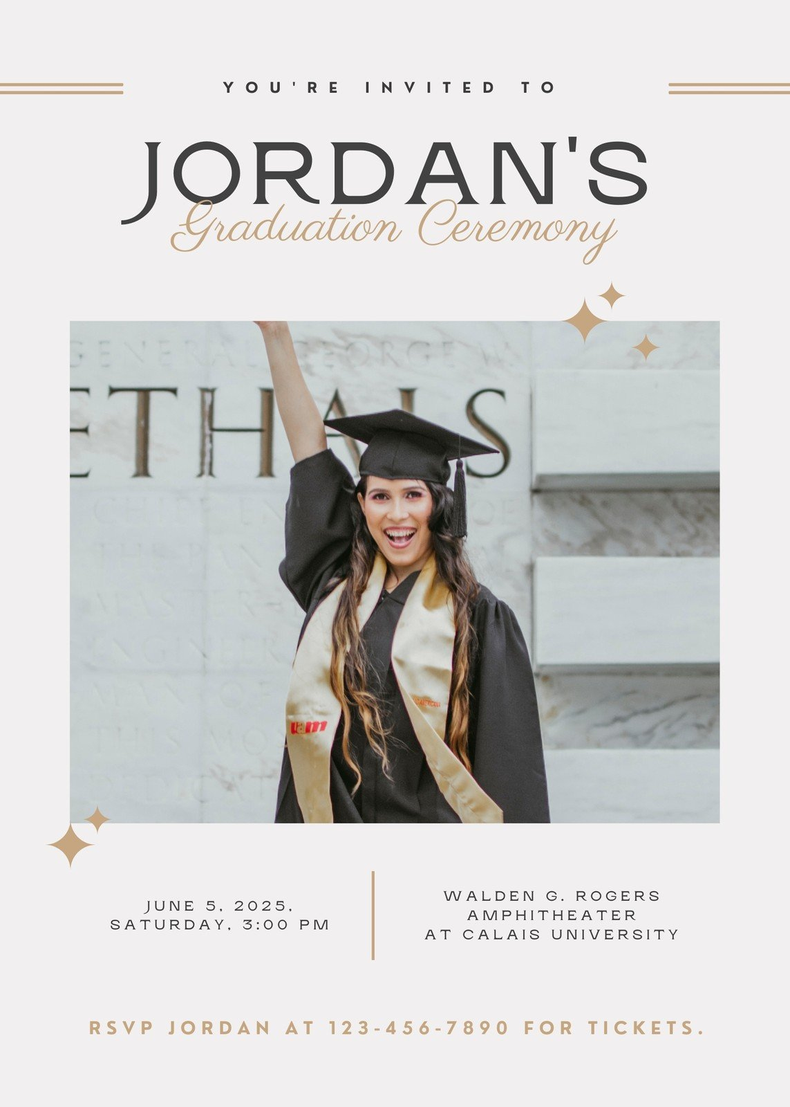 Free, Custom Printable Graduation Announcement Templates | Canva with regard to Free Printable Graduation Announcements