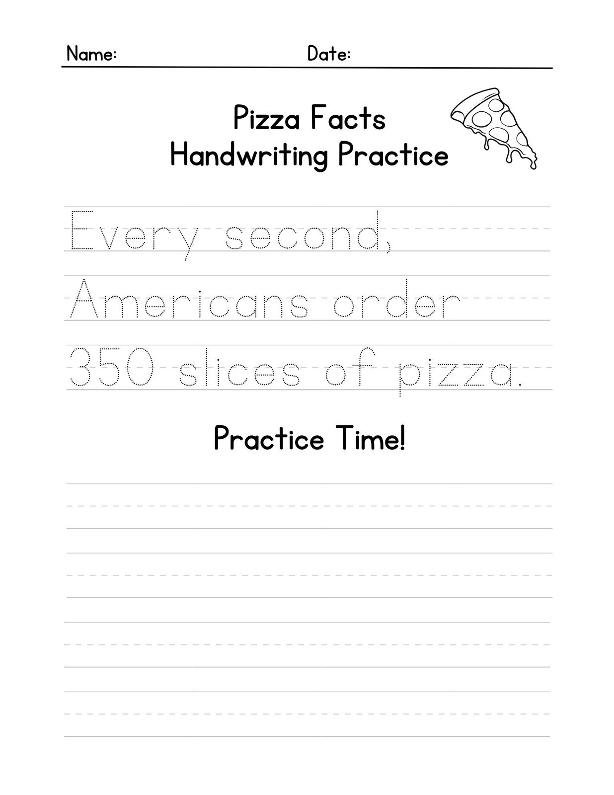 Free Custom Printable Handwriting Worksheet Templates | Canva for Free Handwriting Printables